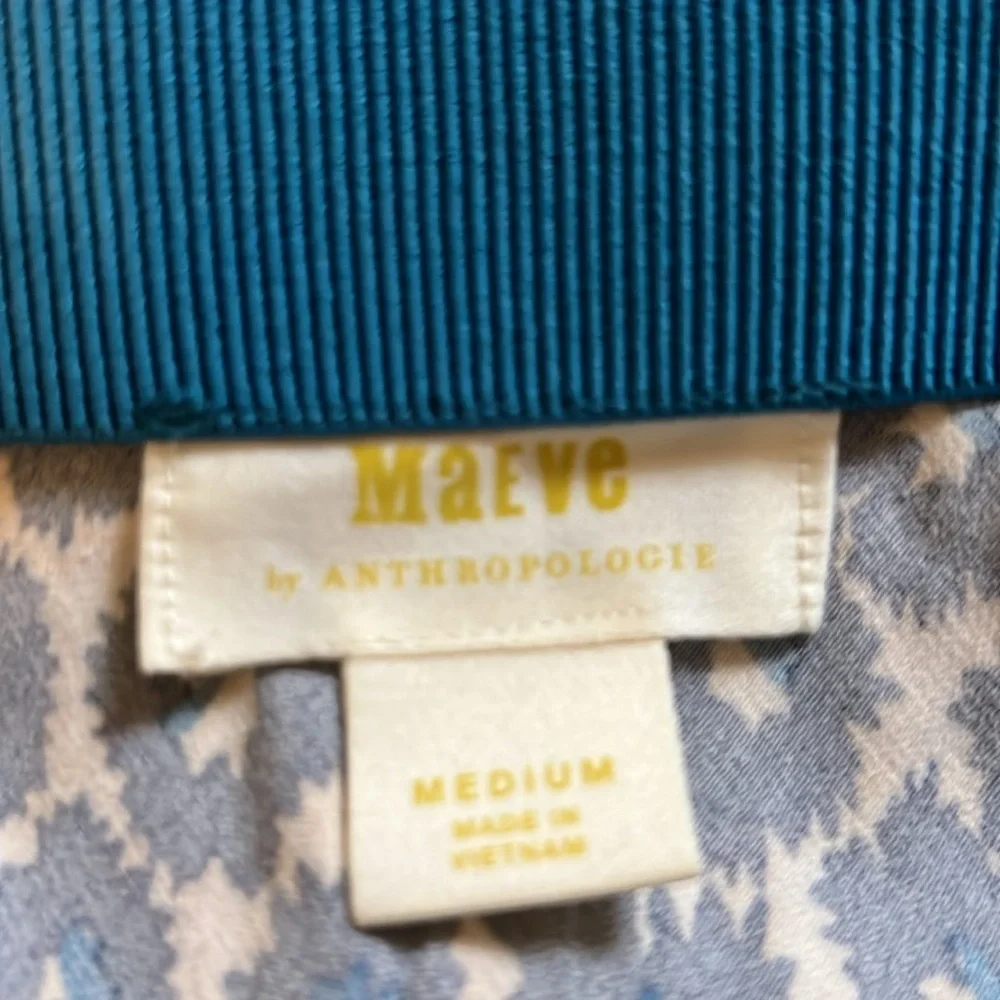 Anthropologie Maeve leopard bias midi skirt medium - Picture 7 of 7